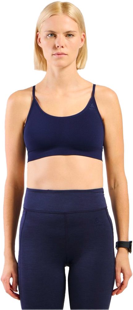 Seamless Low Sport Bra W Ambrosia - Grey Melange – Image 4