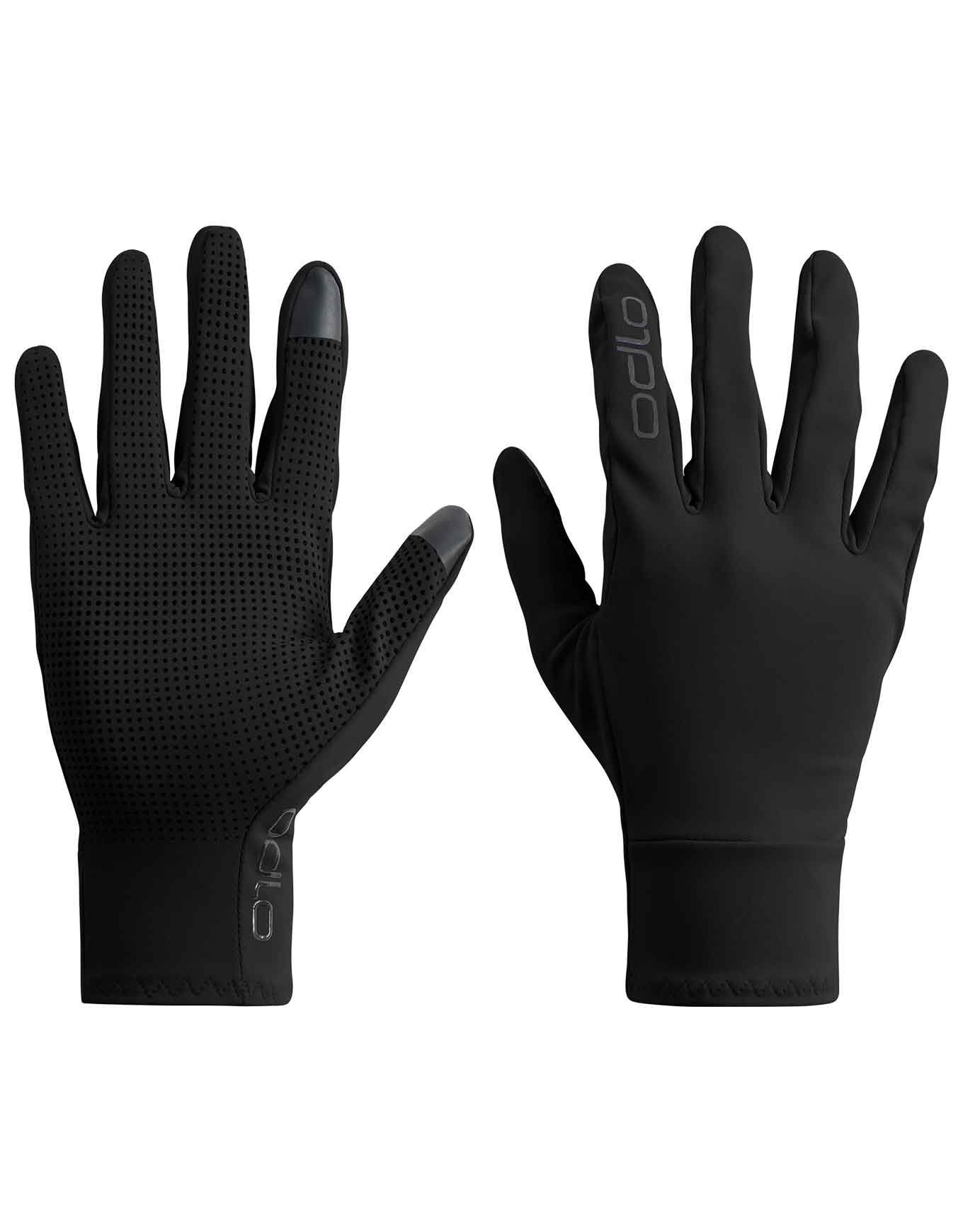 Gloves Full Finger Light Black – Image 3