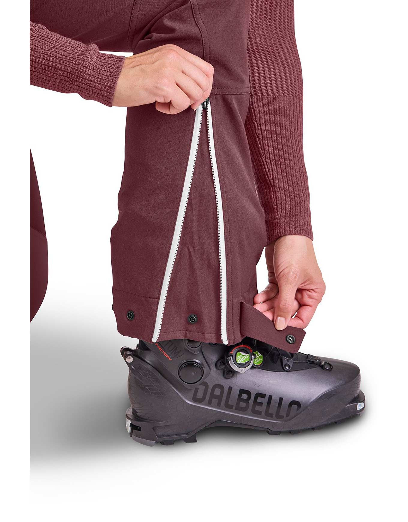 Col Becchei Pants W Dark Arctic Grey – Image 4