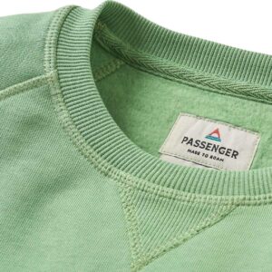 Odyssey Organic Cotton Sweatshirt Stem Green