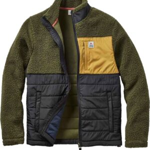 Born Explorer Recycled Polar-Lined Sherpa Fleece Khaki