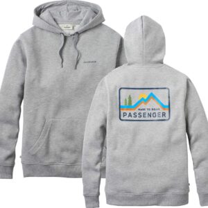 Made To Roam Hoodie Grey Marl