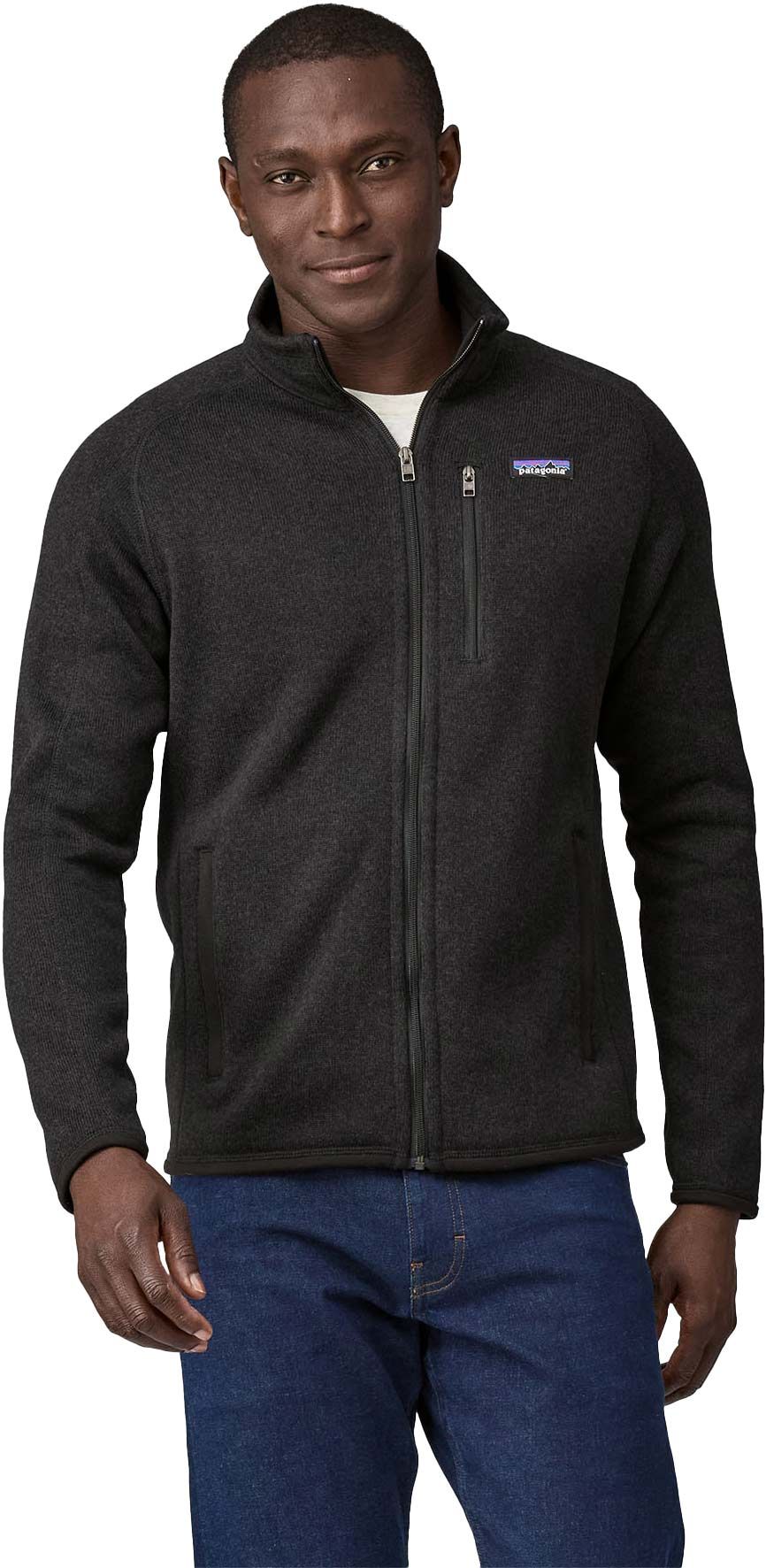 M's Better Sweater Jkt Black – Image 5