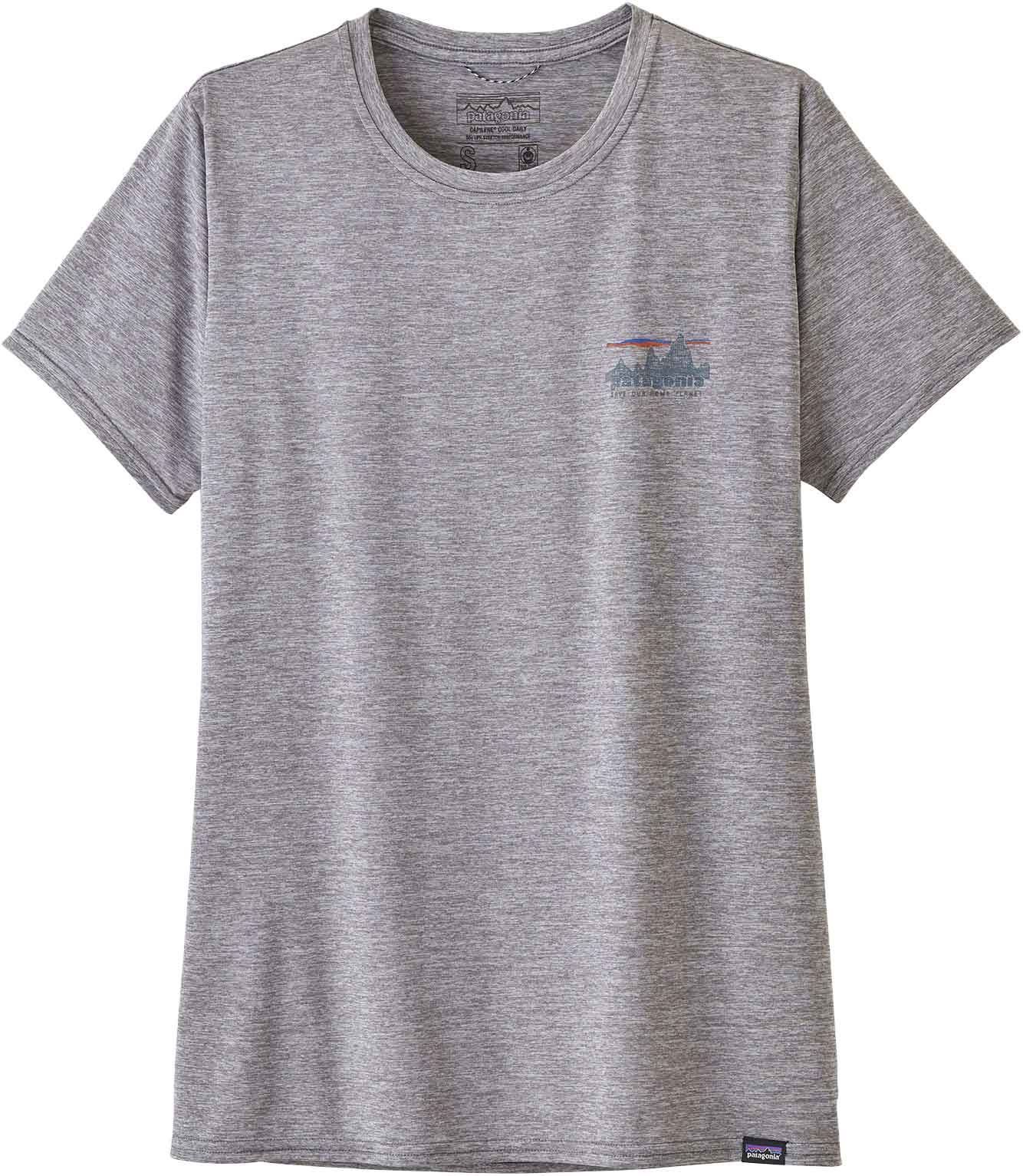 W's Cap Cool Daily Graphic Shirt '73 Skyline: Feather Grey – Image 3