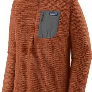 M's R1 Air Zip Neck Robin Brown