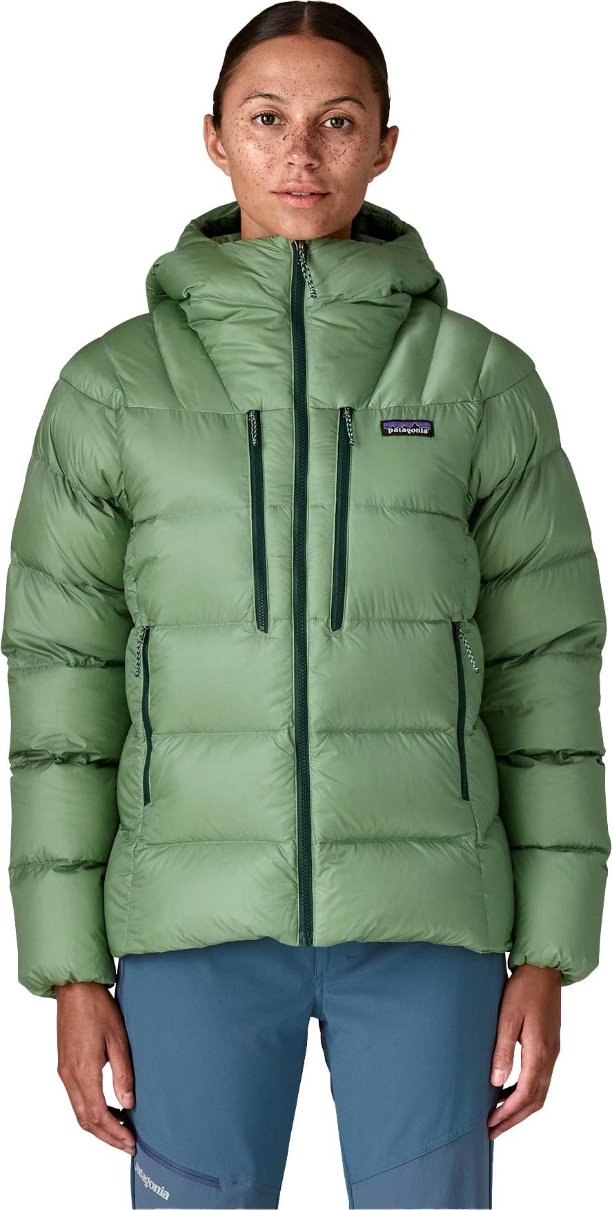 W's Fitz Roy Down Hoody Ellwood Green – Image 3