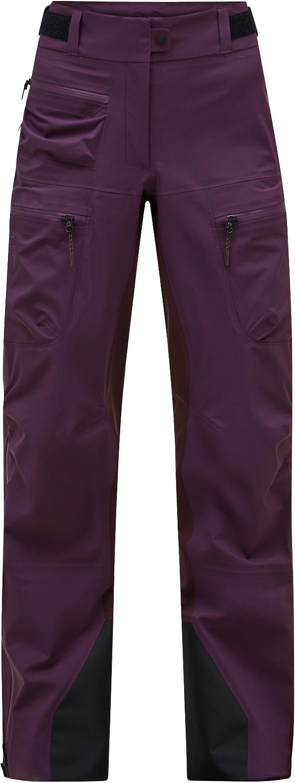 W Vislight Gore-Tex C-Knit Pants Mystic Purple Desert Plum – Image 2