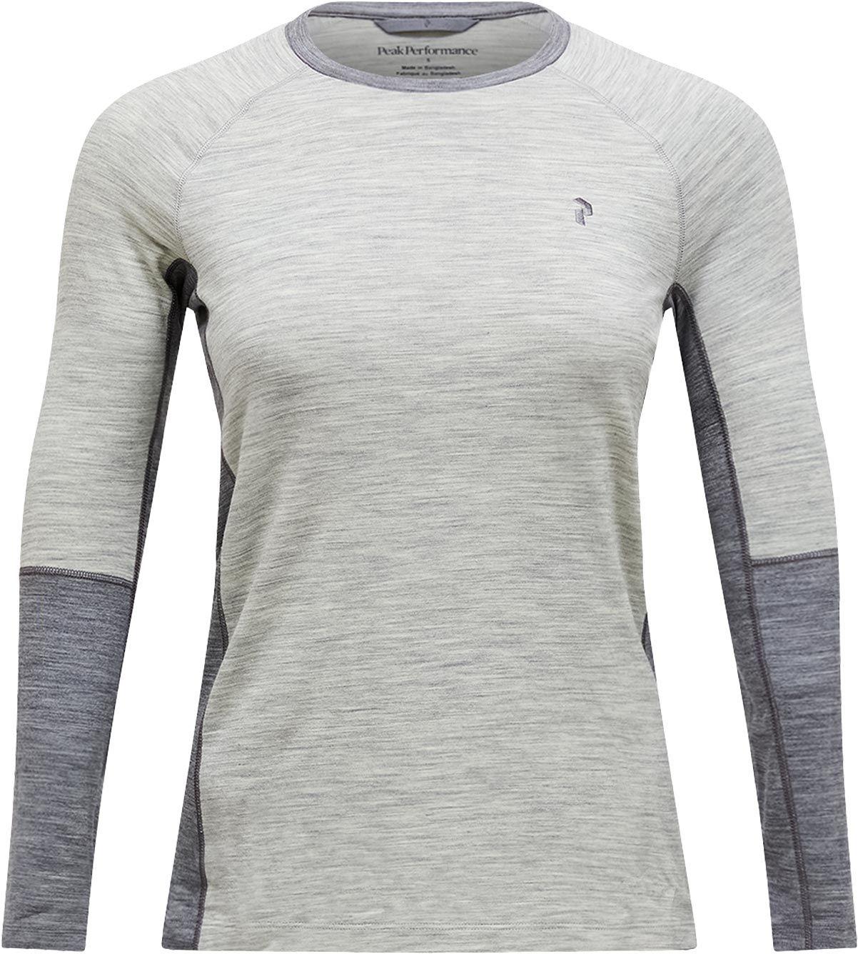 W Magic Crew Baselayer Med Grey Melange – Image 4