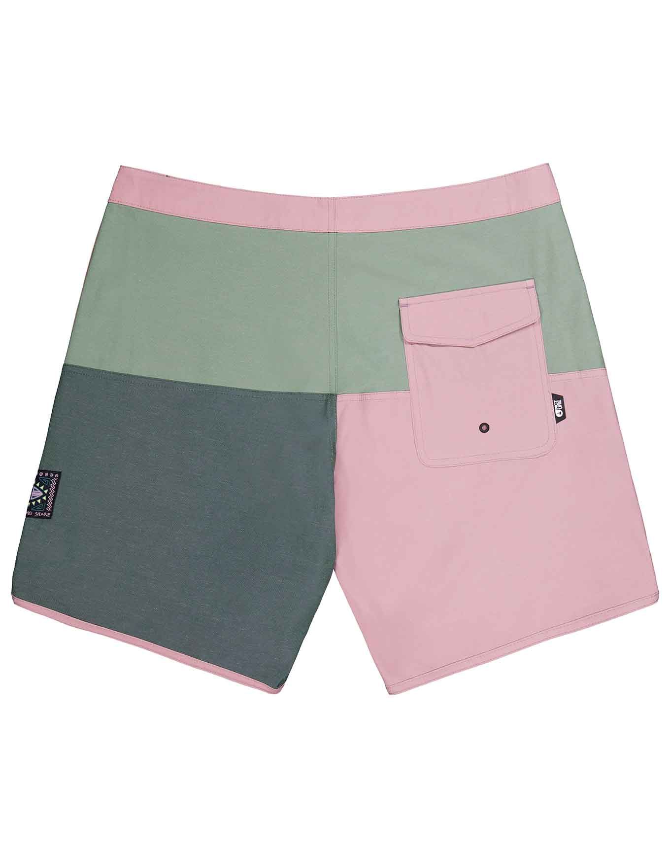 Andy Heritage Solid 17 Boardshort Green Spray – Image 5