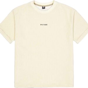 Kiarra Velours Tee Whitecap Gray