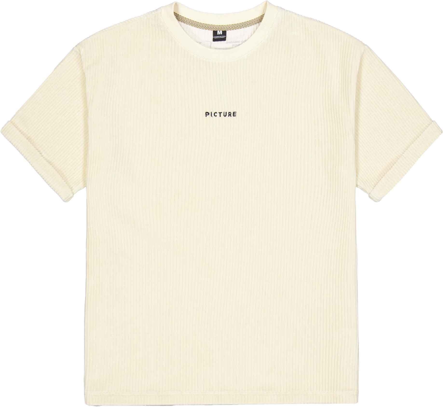 Kiarra Velours Tee Whitecap Gray