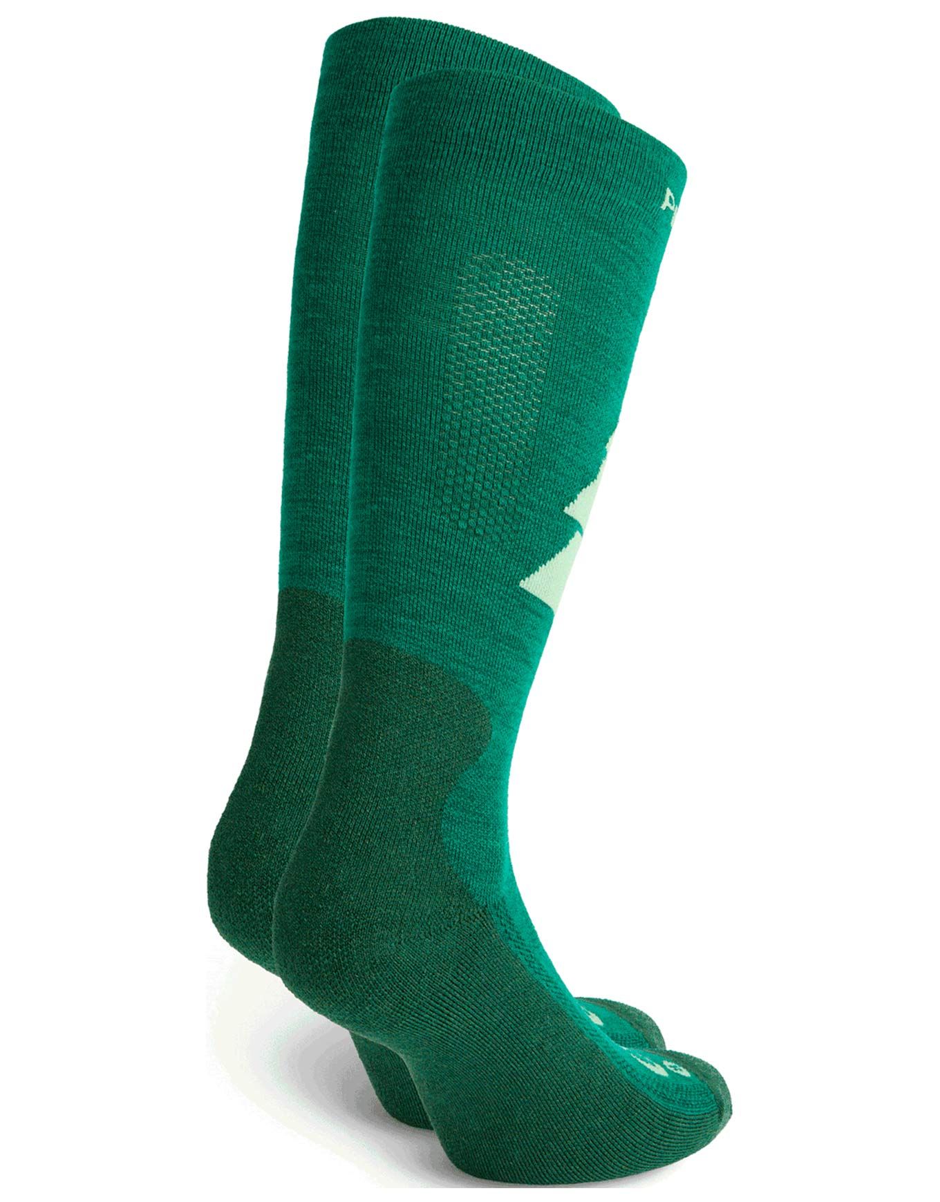 Wooling Ski Socks Smoke Pine – Image 2