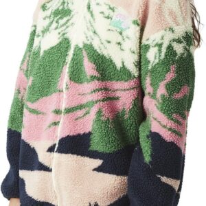 Nyss Zip Fleece Cloudy Landscape W