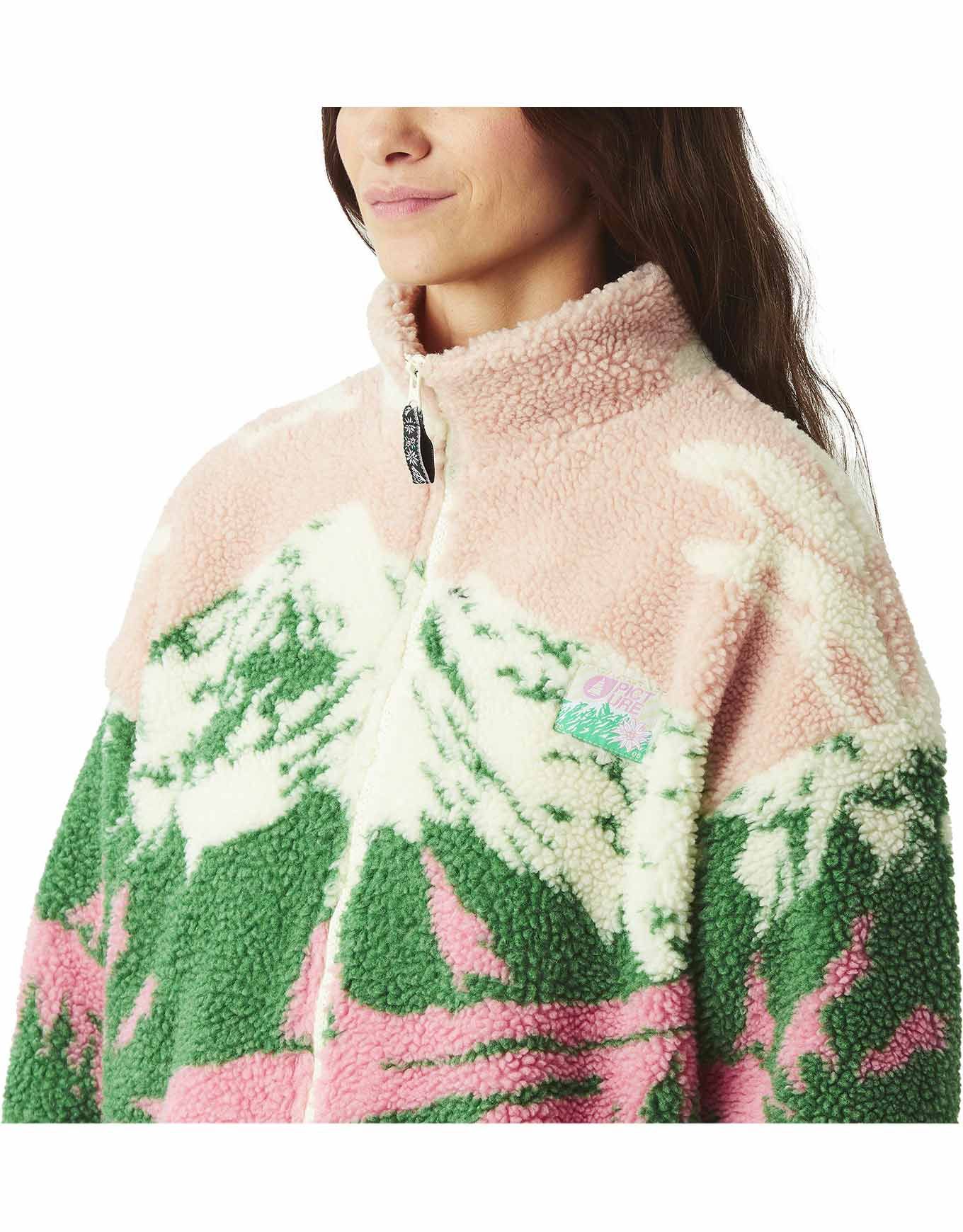 Nyss Zip Fleece Cloudy Landscape W – Image 5