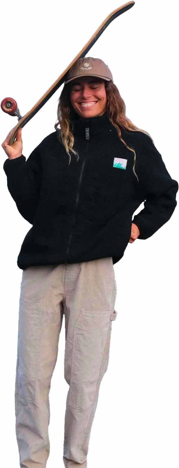 Nyss Embro Zip Fleece Black – Image 4