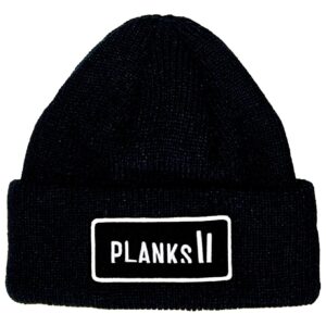 Badge Beanie Black