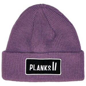 Badge Beanie Steep Purple