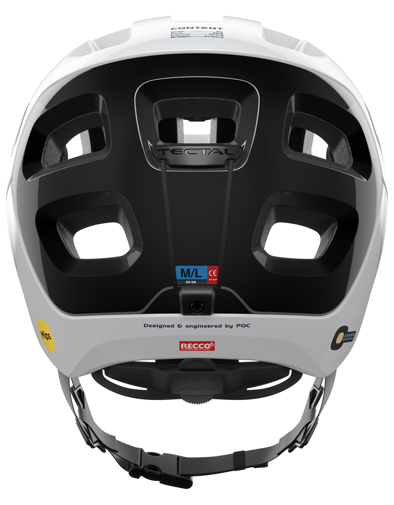 Tectal Race MIPS Hydrogen White/Uranium Black – Image 6