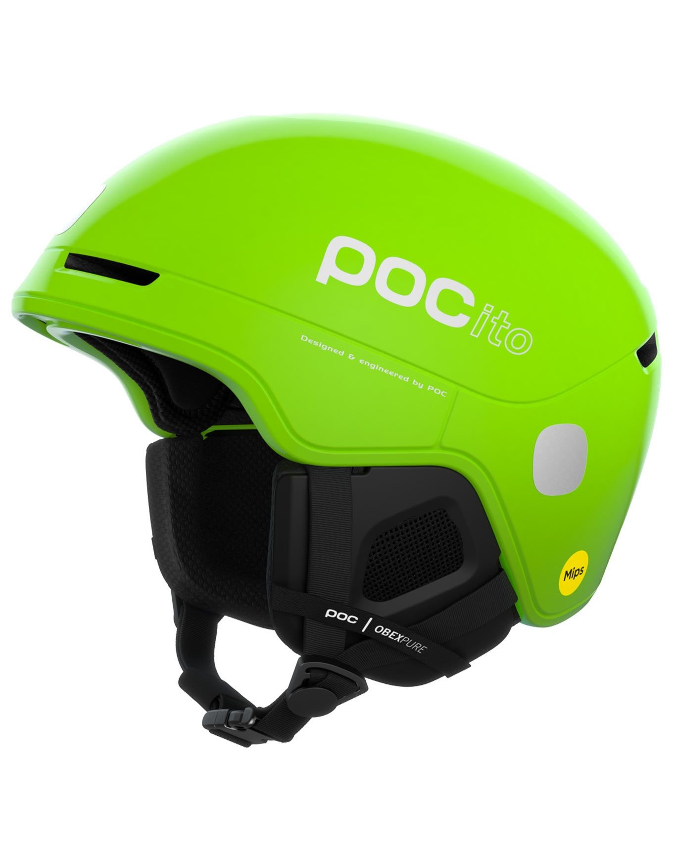 POCito Obex MIPS Fluorescent Yellow/Green – Image 2
