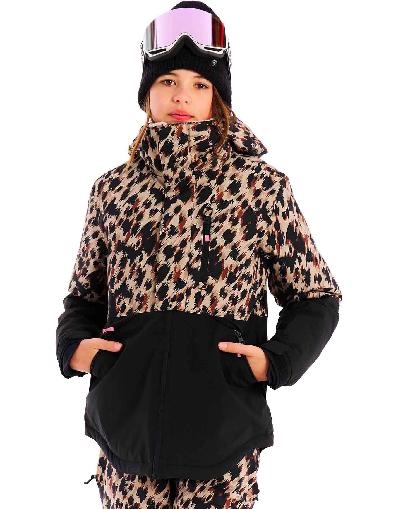 Prtleopart Jr Snowjacket Bamboo Beige – Image 6