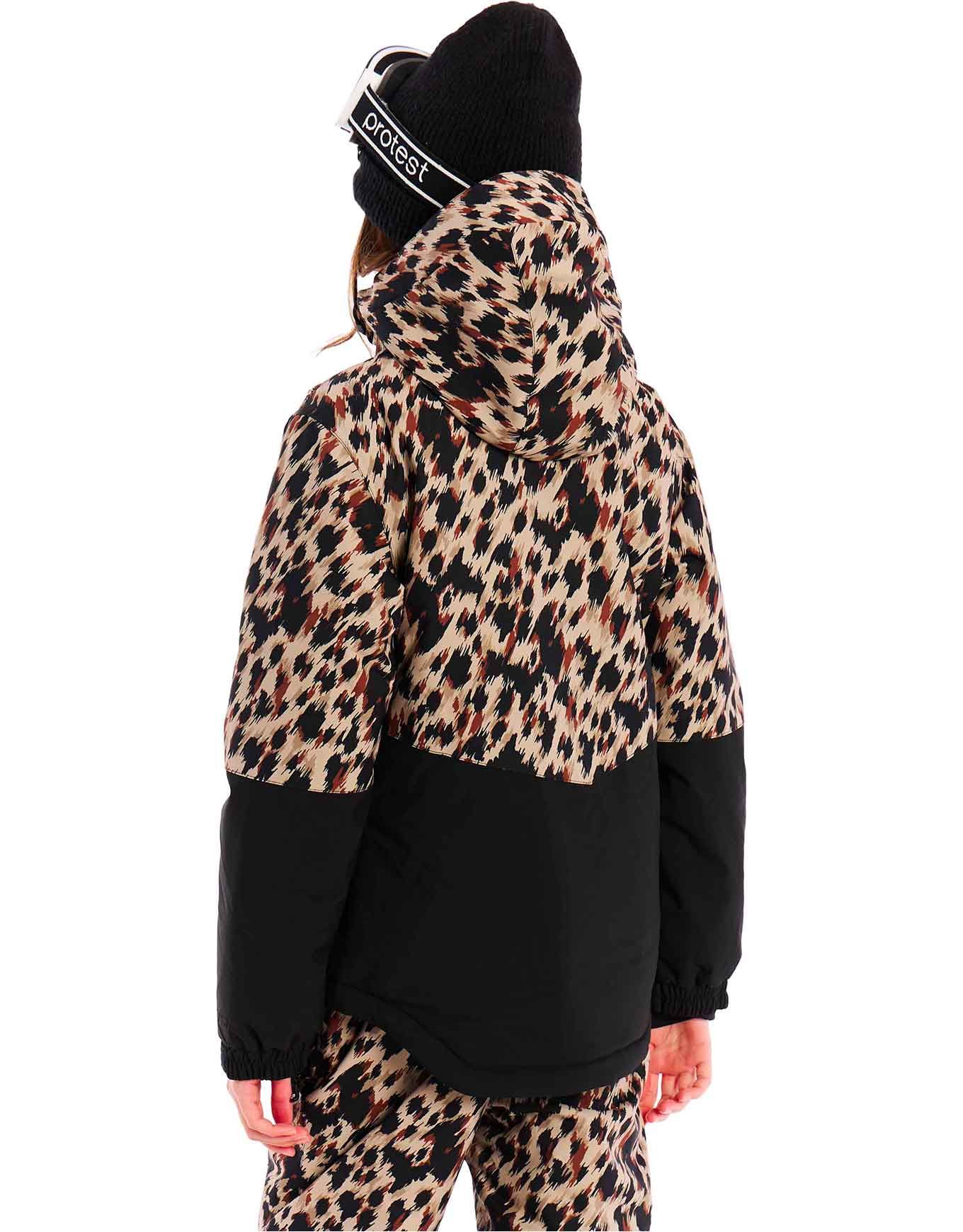 Prtleopart Jr Snowjacket Bamboo Beige – Image 4