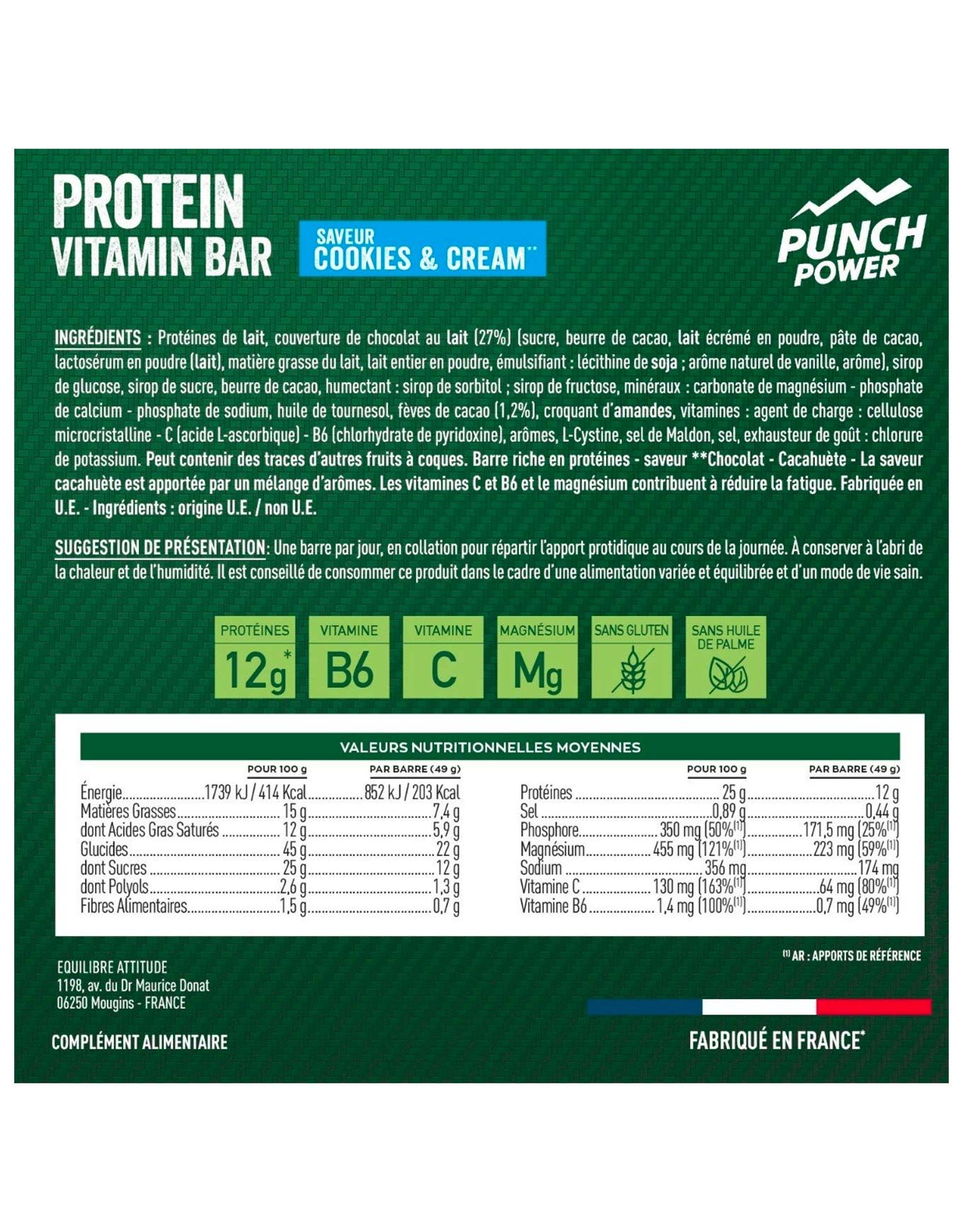 Protein Vitanim Bar - Cookies & Cream – Image 2