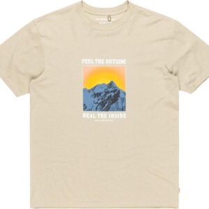 Feel The Outside SS Tee Abbey Stone