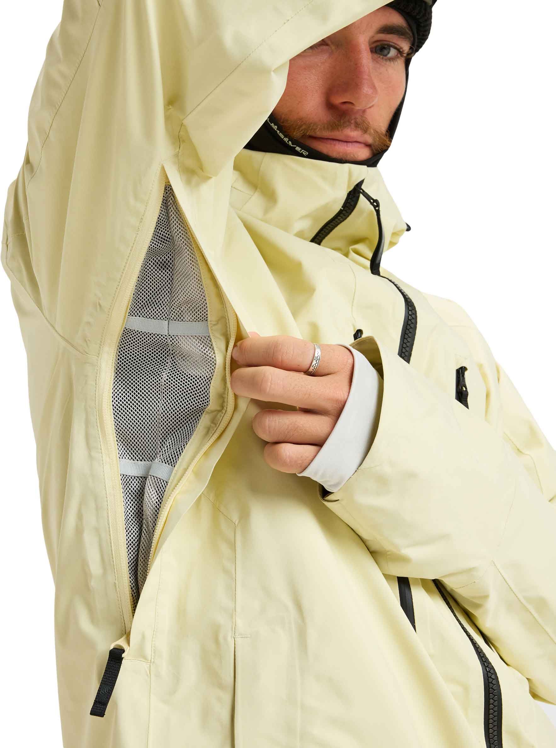 Pro Path Stretch Gore-Tex Jacket Pastel Yellow – Image 3