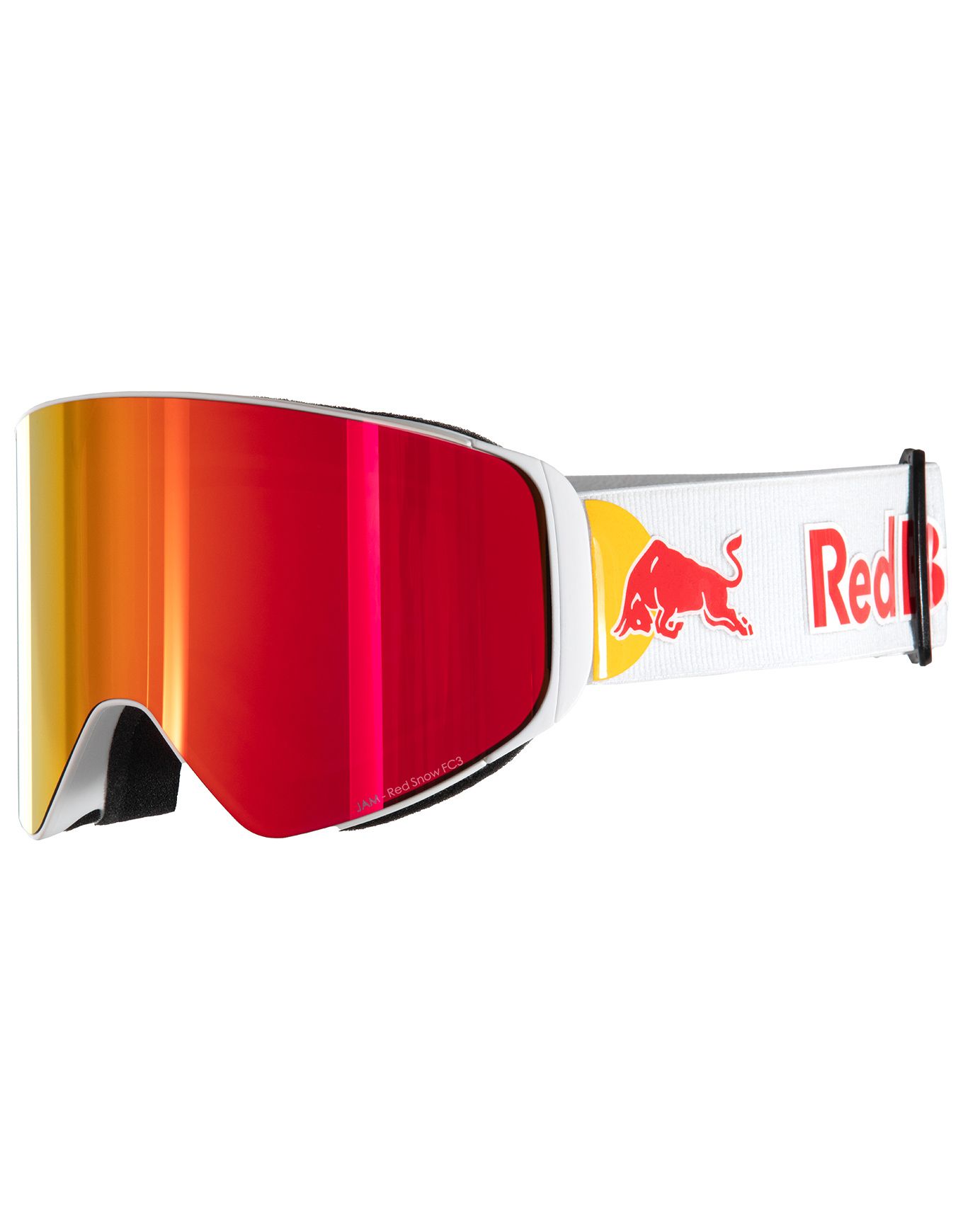 Jam Matt White / Brown with Red Mirror – Image 3