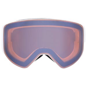 Jam Matt White / Brown with Red Mirror