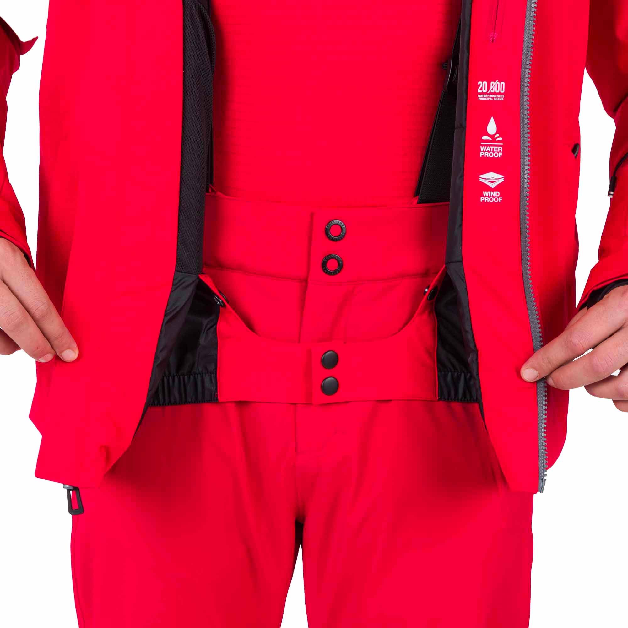 Strawpile Jacket Sports Red – Image 3