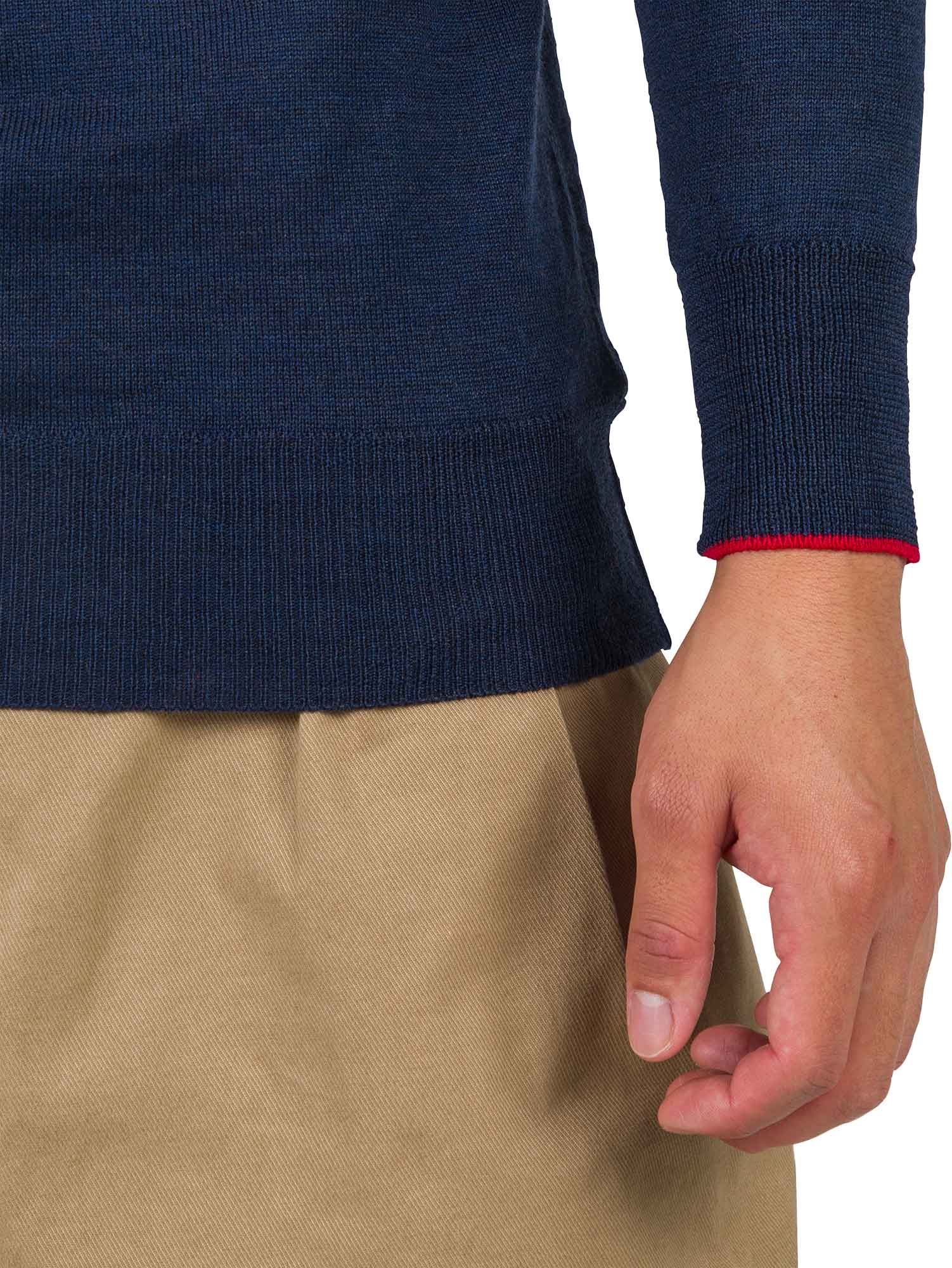 Stripe Hz Knit New Dark Navy – Image 5