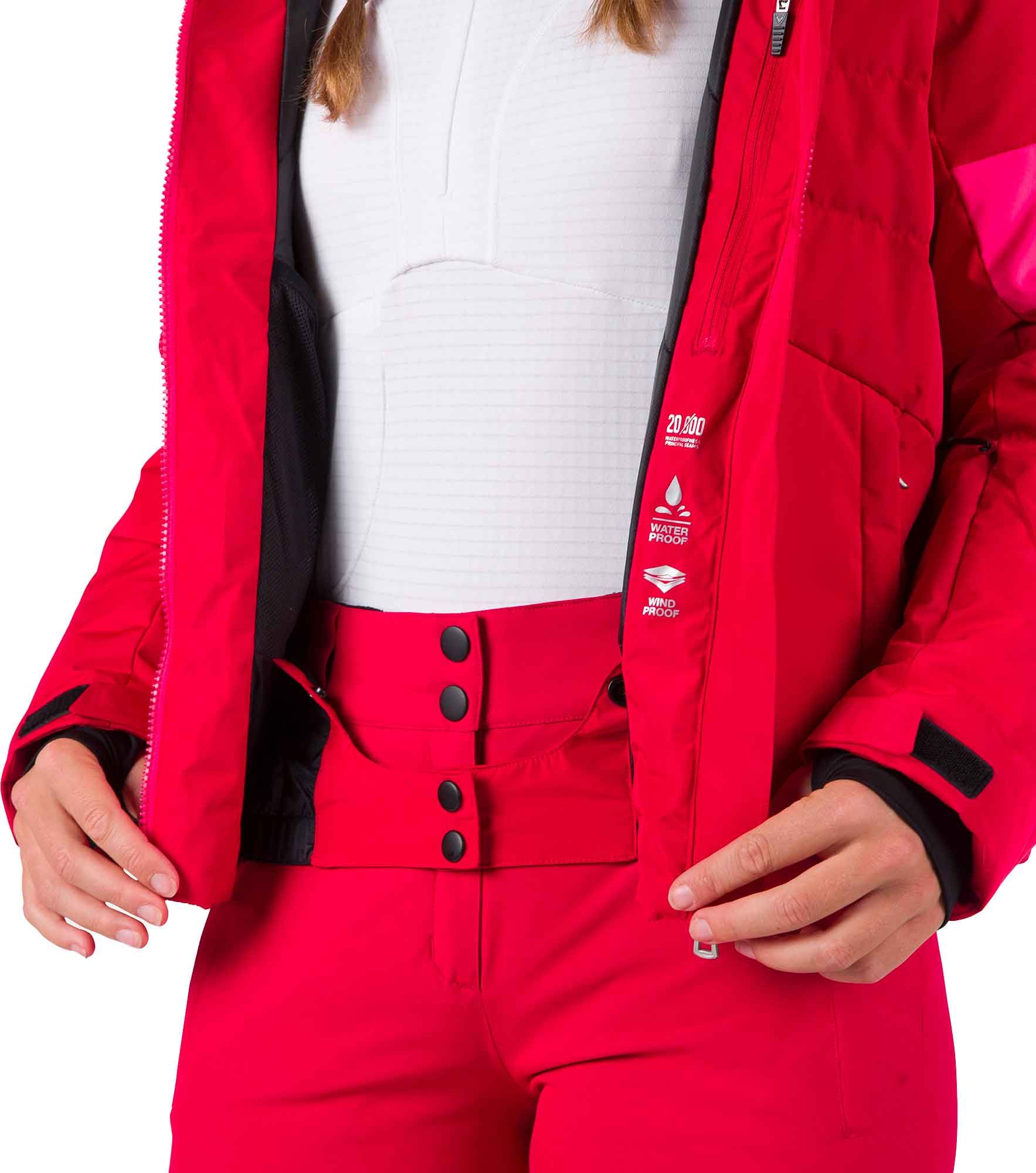 W Wispile Puffy Jacket Ruby Red – Image 3