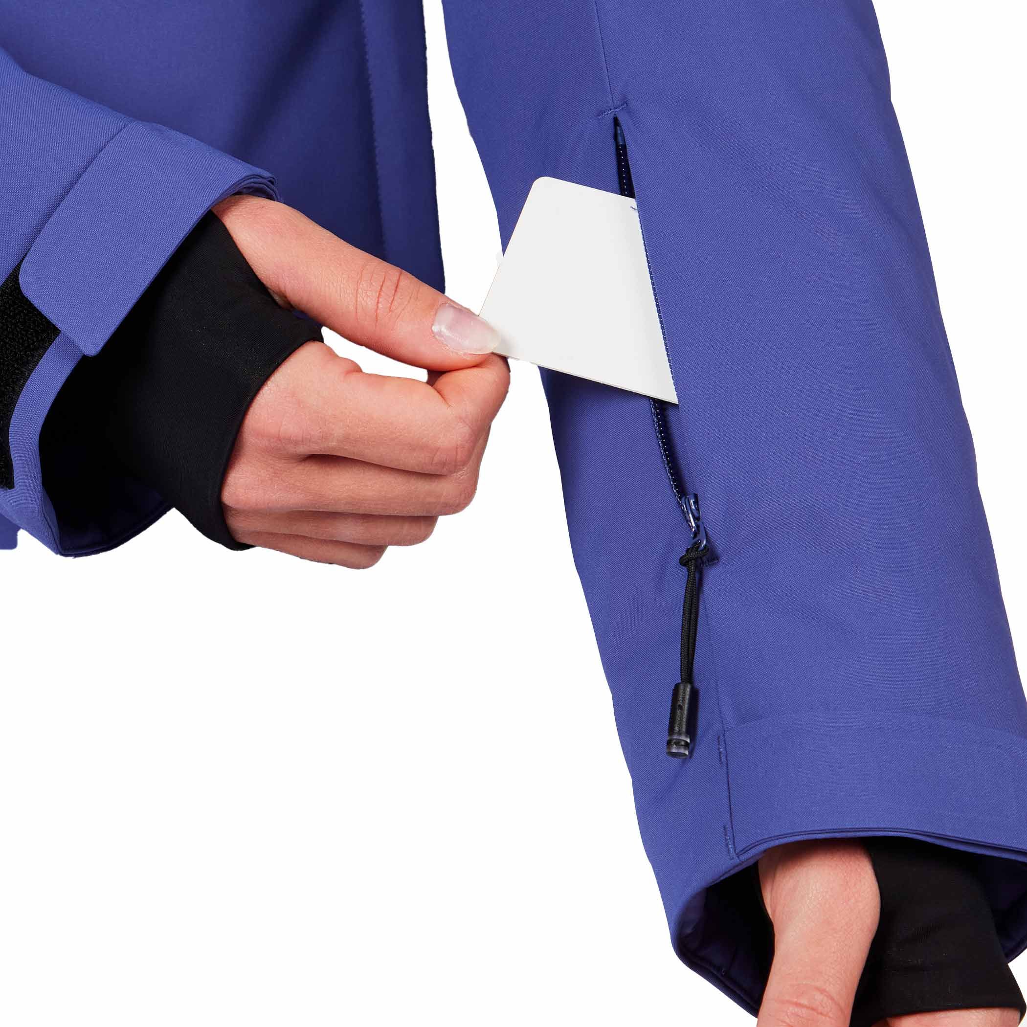 W Strawpile Jacket Future Blue – Image 4