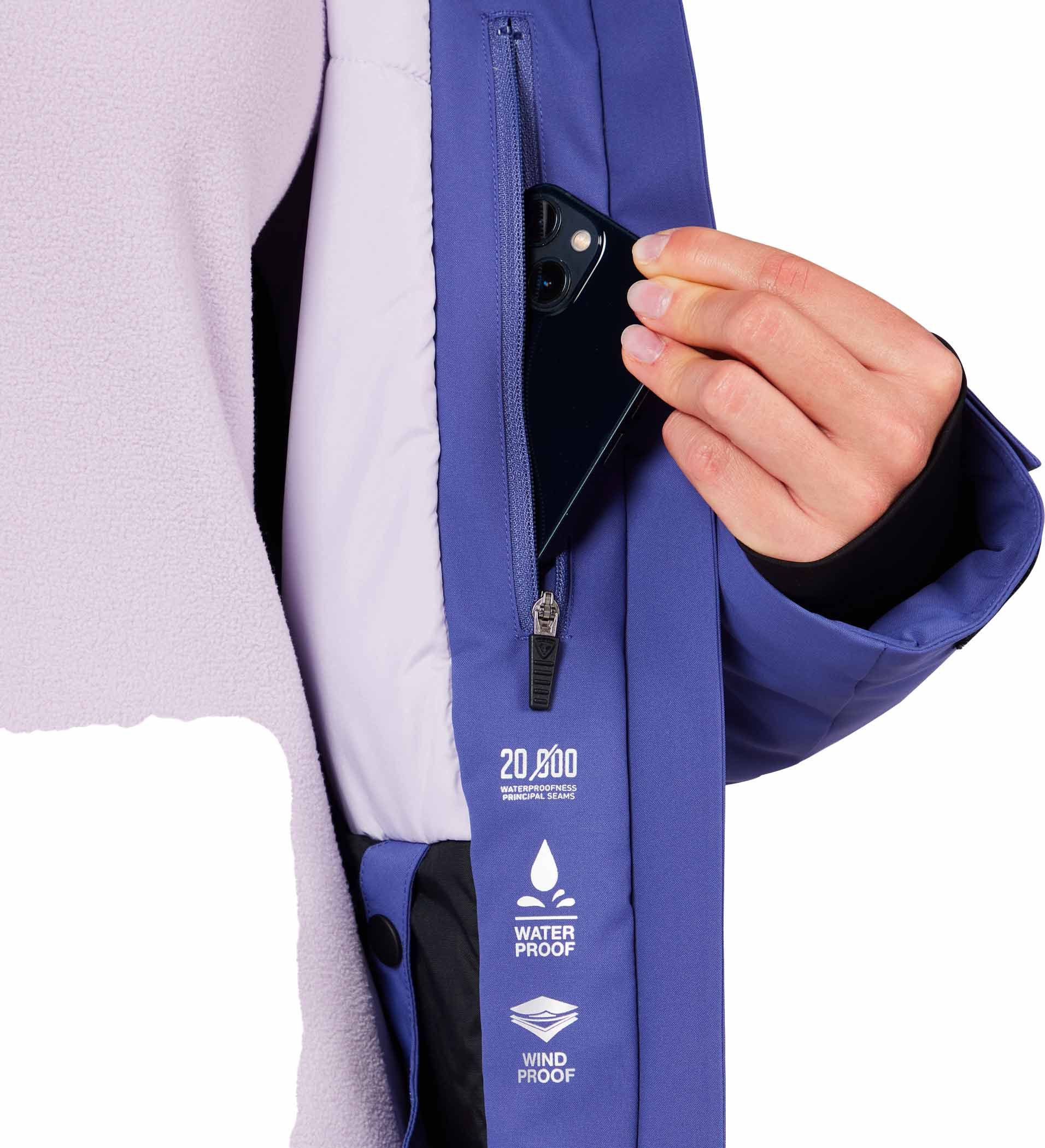 W Strawpile Jacket Future Blue – Image 3