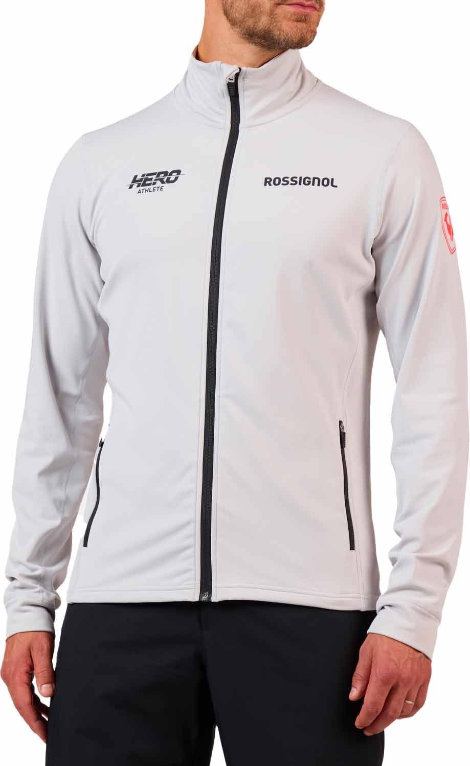 Hero Mid Layer Stretch Jacket Soft Grey – Image 3