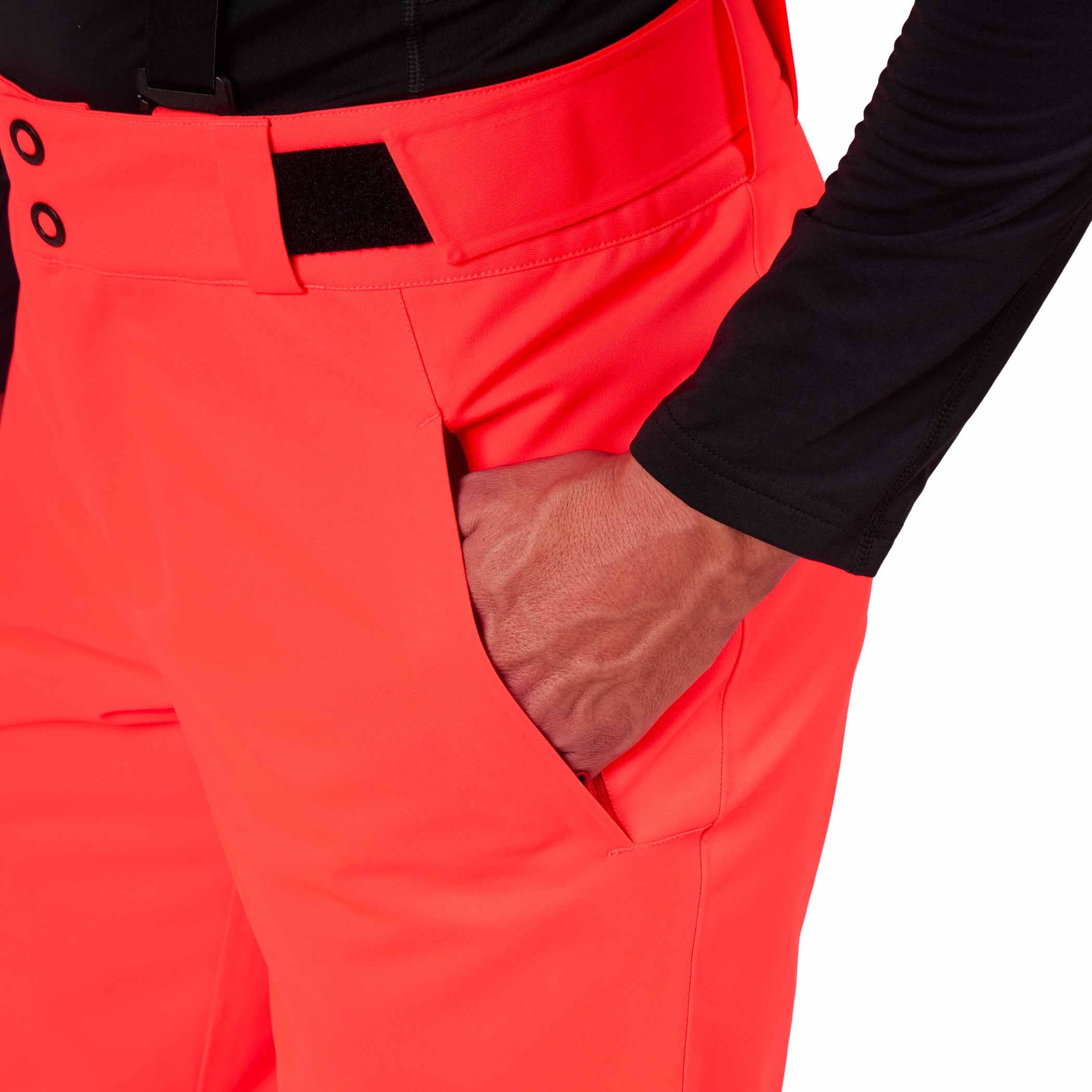 Hero Insulated Ski Pant Neon Red – Image 4