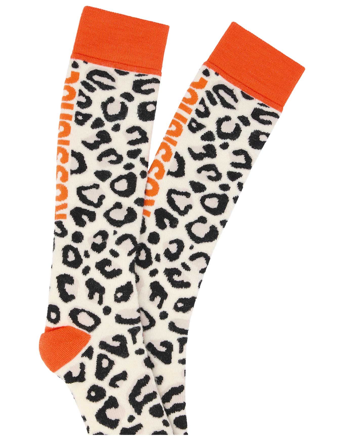 Allover Socks Nature Wild Leopard Print – Image 2