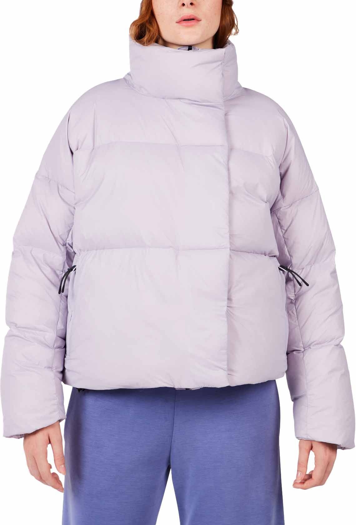 W Aretu Down Puffer Jacket Galactic Lilac – Image 3