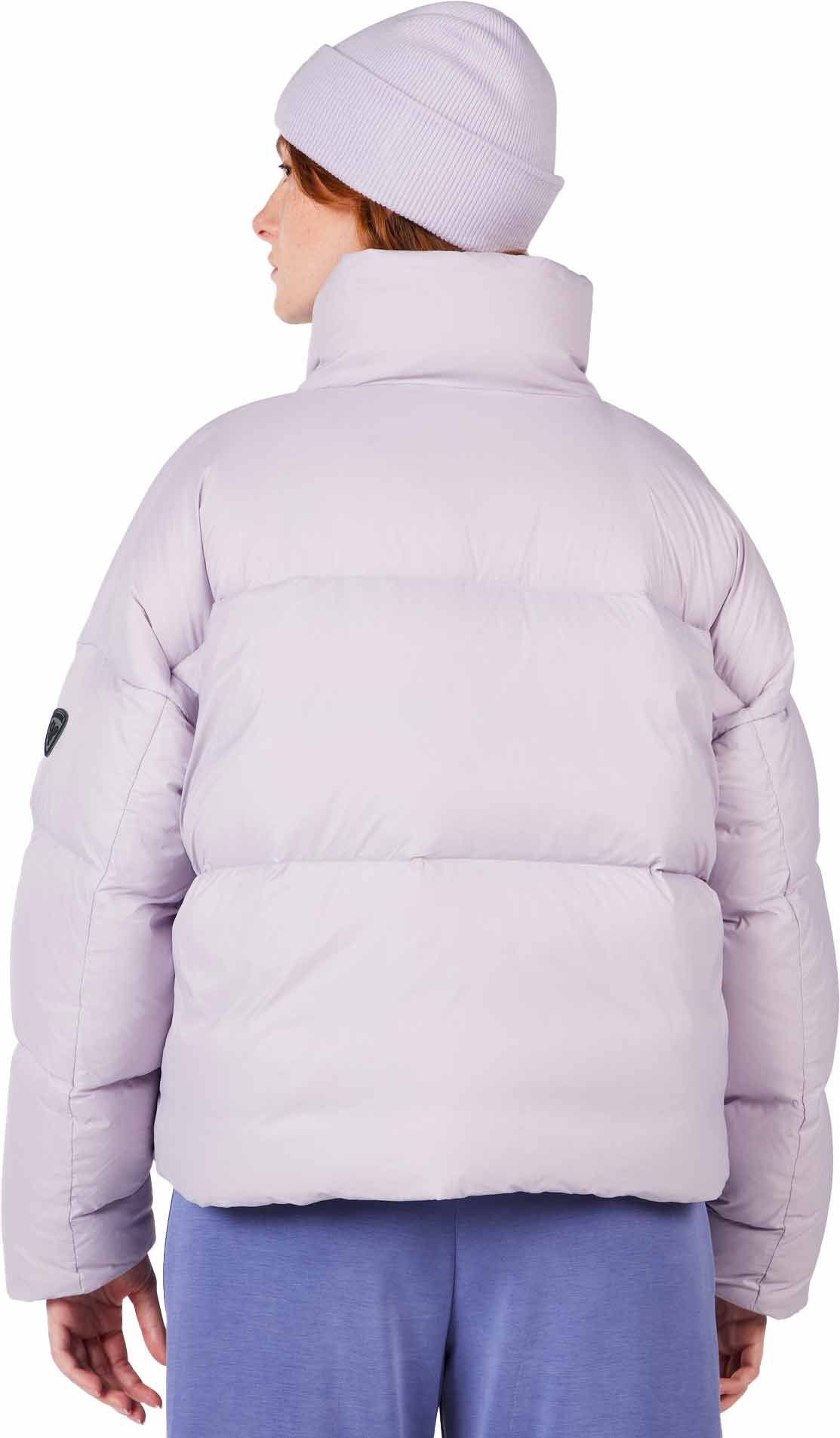 W Aretu Down Puffer Jacket Galactic Lilac – Image 4