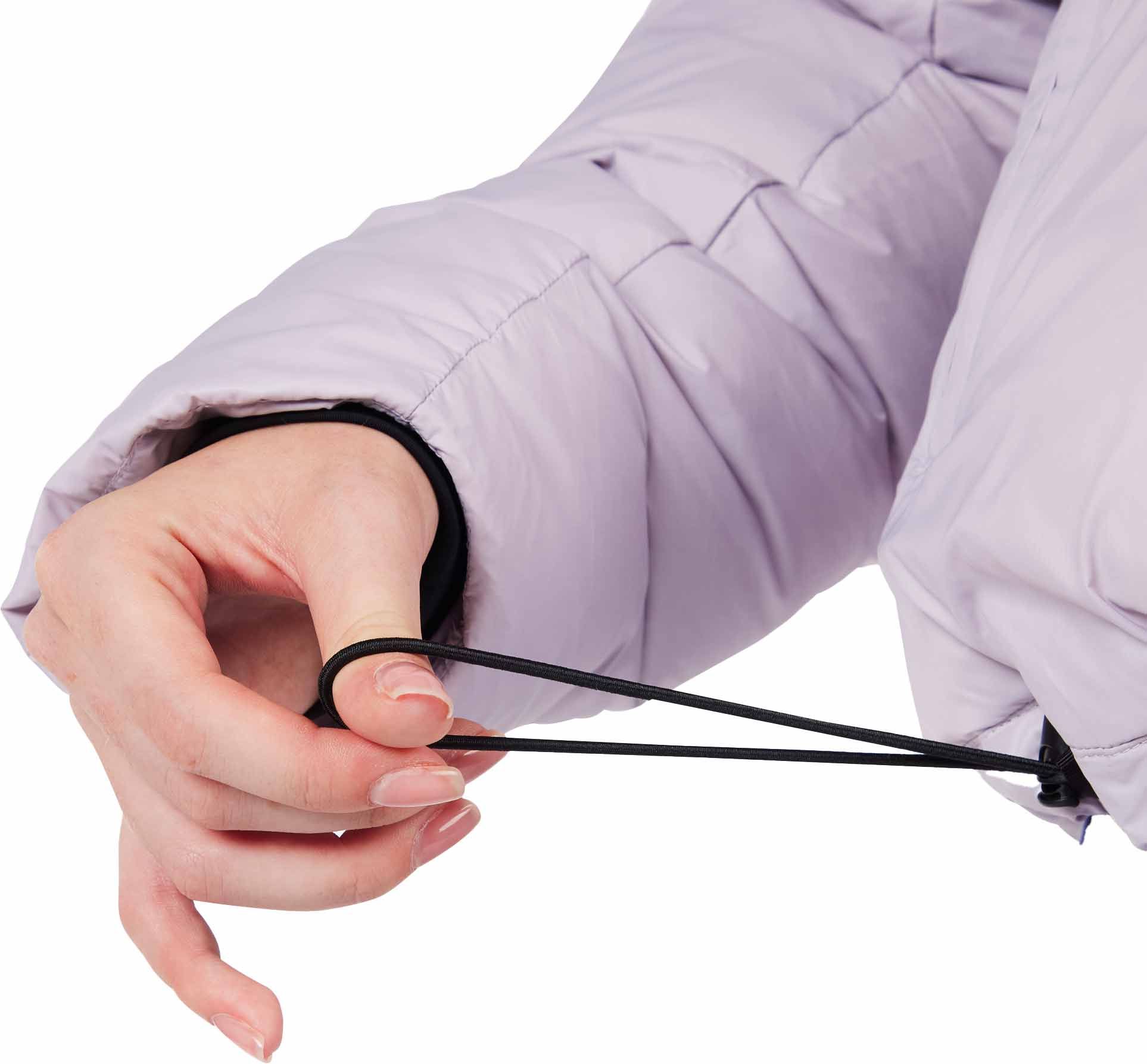 W Aretu Down Puffer Jacket Galactic Lilac – Image 5