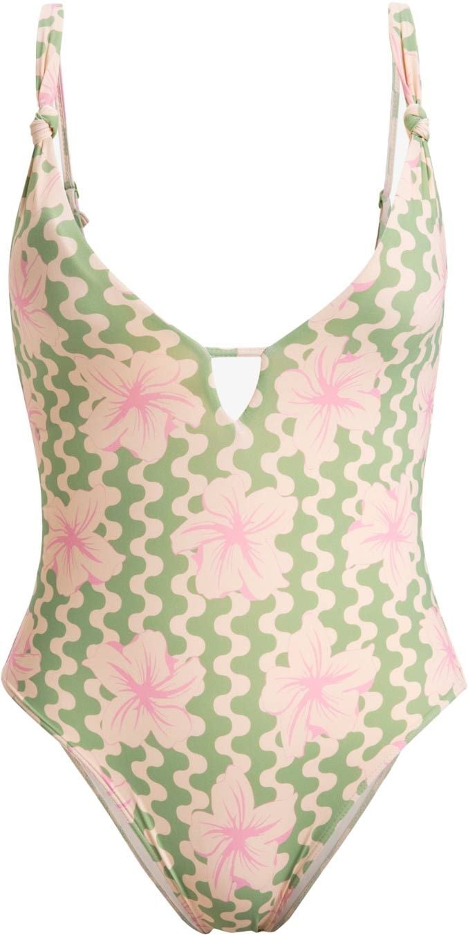 Hibiscus Daze One Piece Basil Party Waves Yw – Image 4