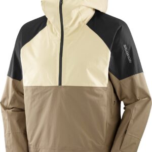 Transfer Anorak M White Pepper/Deep Black/Shitake