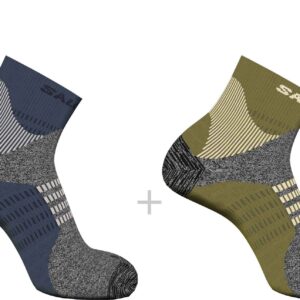 Socks X Ultra Access Quarter 2- Gothic Olive/Grisaille