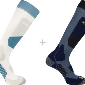 Socks S/Access 2-Pack Copen Blue/Egret