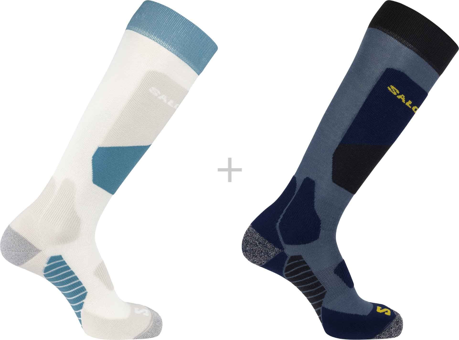 Socks S/Access 2-Pack Copen Blue/Egret
