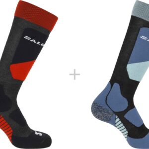 Socks S/Access Jr 2-Pack Black/Magnet