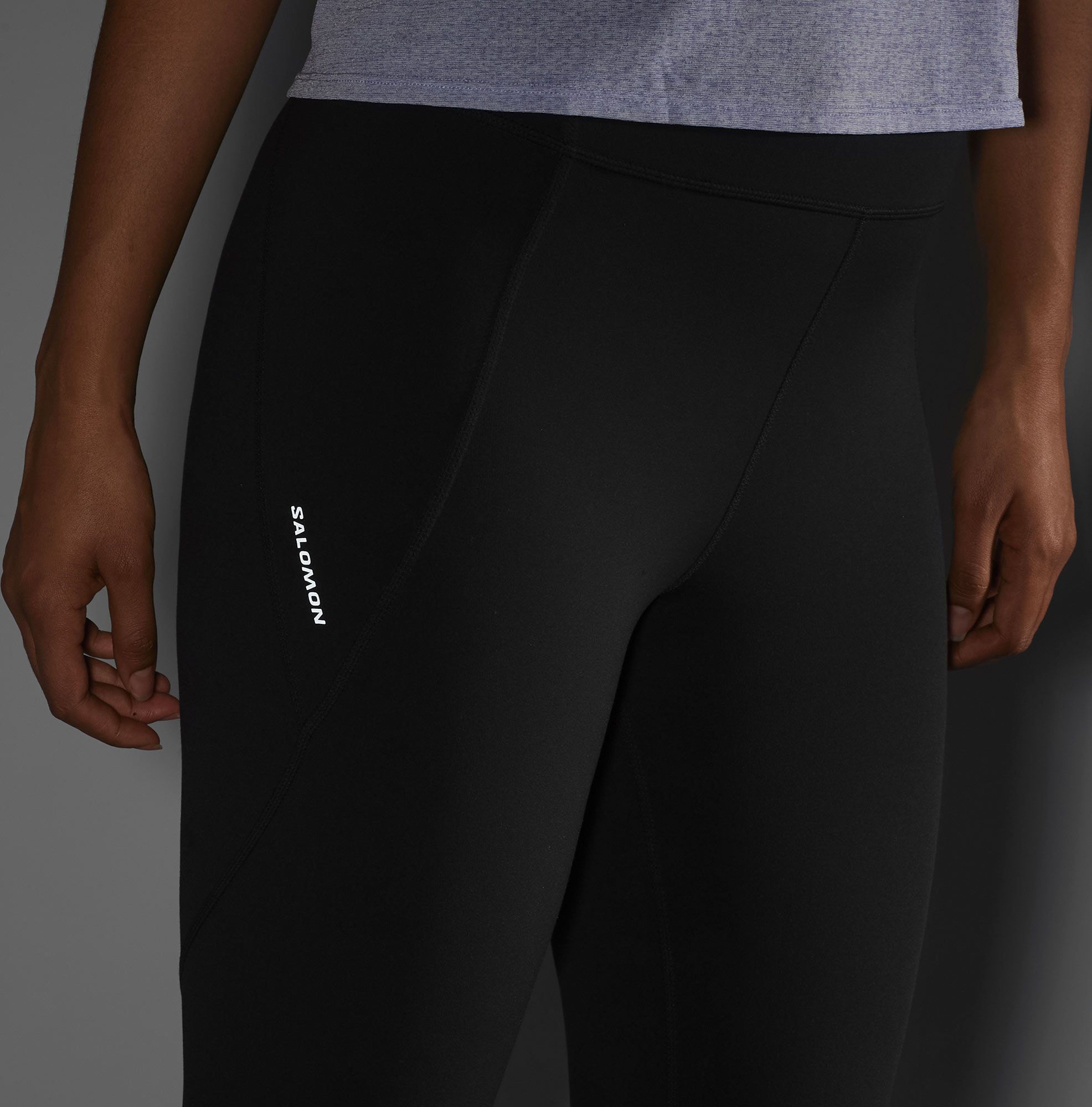 Shakeout Bliss Tights 25" W Deep Black – Image 2