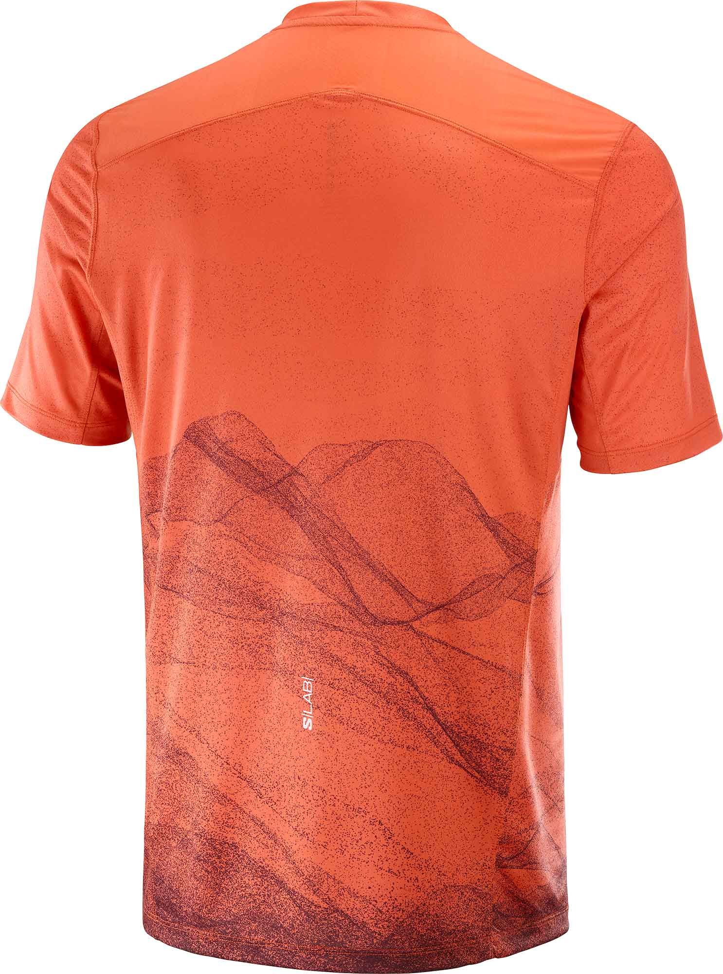 S/Lab Ultra Tee Aop M Burnt Sienna/Decadent Chocolate – Image 4