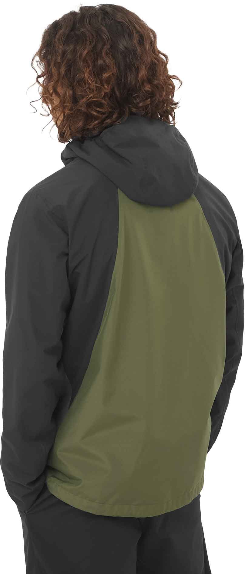 Outscape 2L Jkt Cb M Grape Leaf/Deep Black